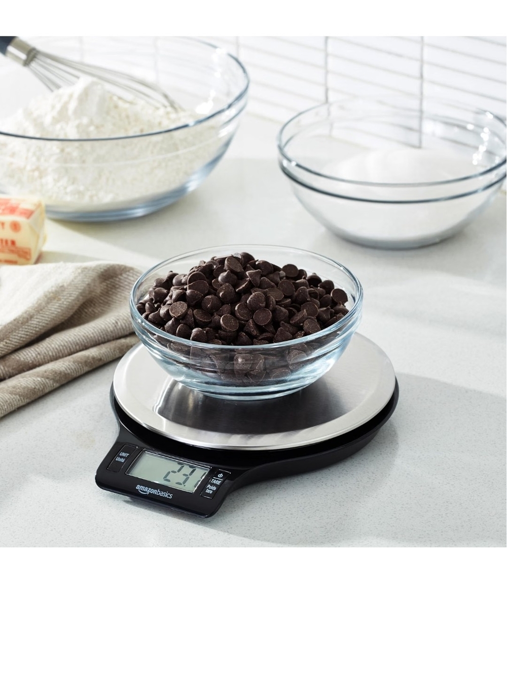Digital Kitchen Scale - Black